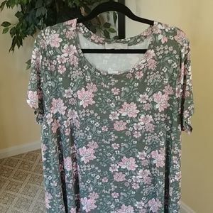 LOFT Plus Floral Dress